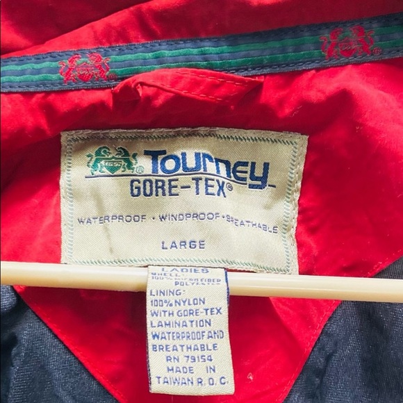 90’s Vintage Gortex Jacket  by Tourney Size Large - Picture 5 of 11